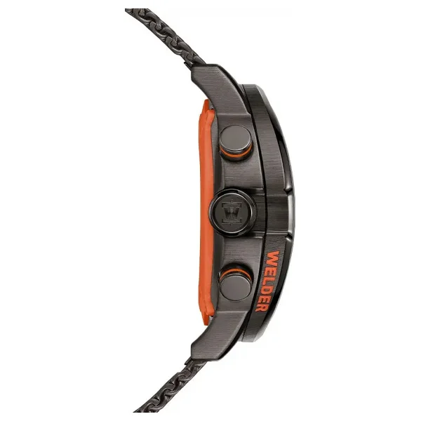 Welder Edge WWMD1013 Hasır Kordon Kahverengi Erkek Kol Saati - Görsel 5