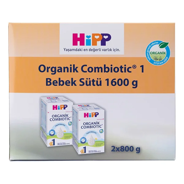 Hipp Organik Combiotic 1 Bebek Sütü 800 gr 2 Adet - Görsel 2