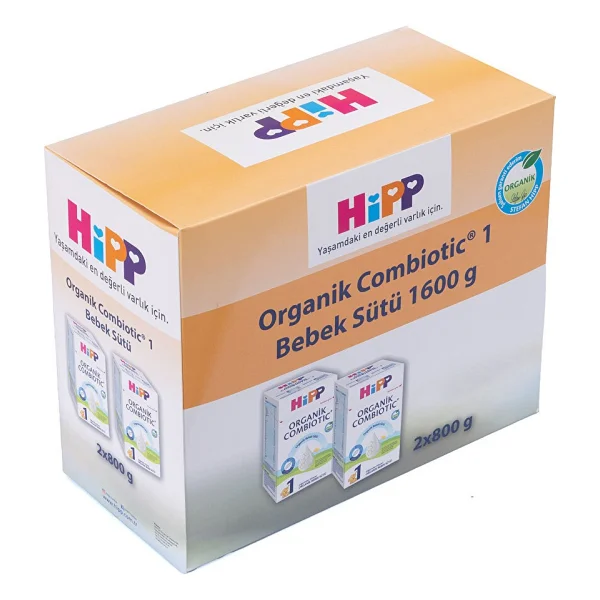 Hipp Organik Combiotic 1 Bebek Sütü 800 gr 2 Adet - Görsel 3