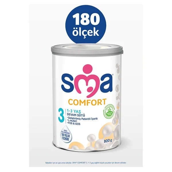 SMA Comfort 3 Devam Sütü 800 gr - Görsel 5