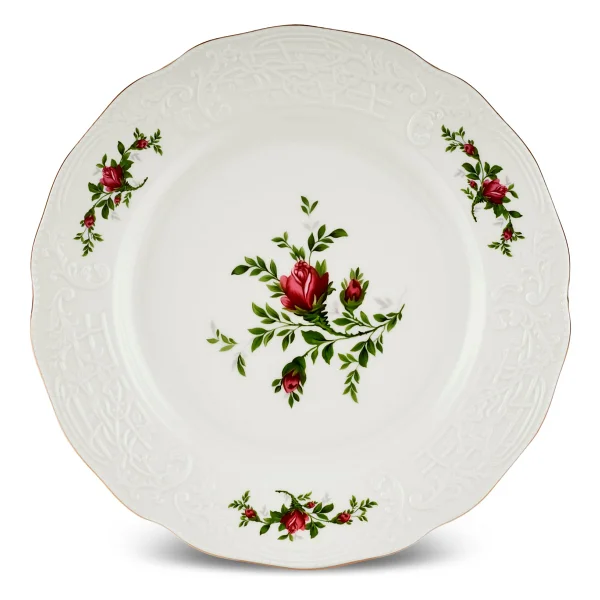 Karaca Vintage Rose 20 cm Pasta Tabağı - Görsel 5