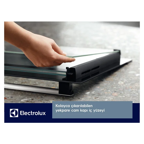 Electrolux KODDP77WX SteamBake Siyah Ankastre Fırın - Görsel 4