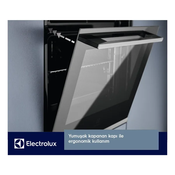 Electrolux KODDP77WX SteamBake Siyah Ankastre Fırın - Görsel 8