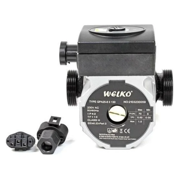 Welko Gpa 25-8 130 Mm Frekans Konvertörlü Sirkülasyon Pompası 8 Mss 4,9 M3/h - Görsel 4