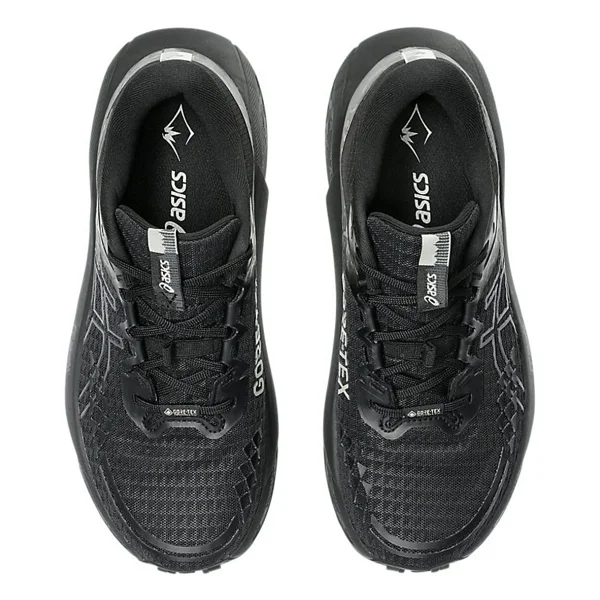 Asics Gel-Trabuco 13 Gore-Tex 1012B767-002 Siyah-Gri Kadın Koşu Ayakkabısı - Görsel 4