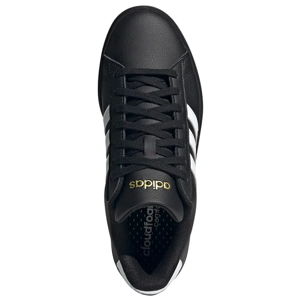 Adidas Grand Court 2.0 JH7243 Siyah-Beyaz Kadın Spor Ayakkabı - Görsel 4