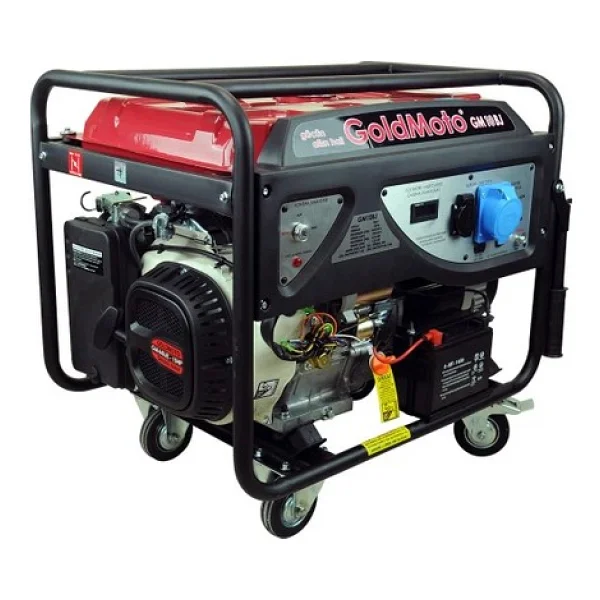 GoldMoto GM10BJ Monofaze 10 kVa Benzinli Marşlı Jeneratör - Görsel 3