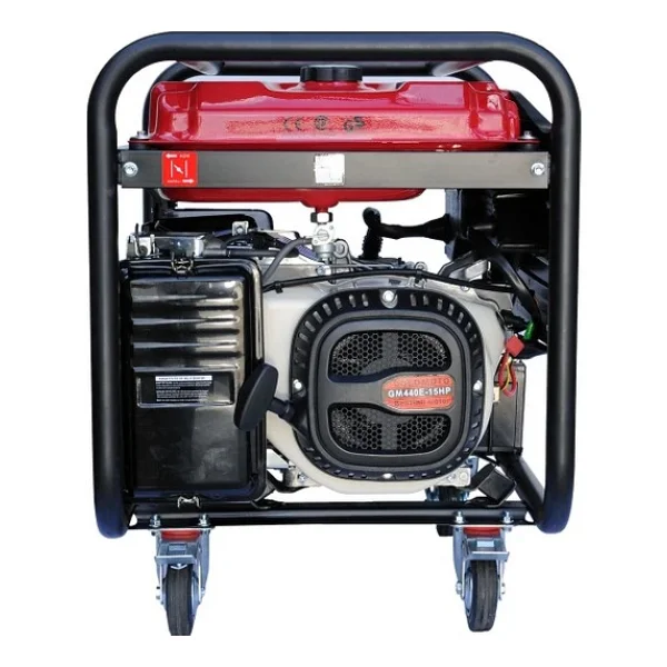 GoldMoto GM10BJ Monofaze 10 kVa Benzinli Marşlı Jeneratör - Görsel 2