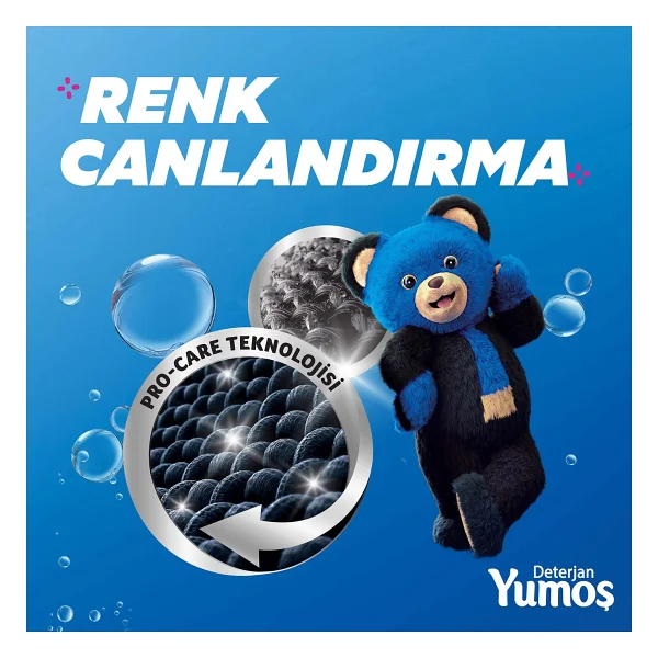 Yumoş Siyah ve Koyu Renkli 1.5 lt 25 Yıkama Sıvı Deterjan - Görsel 5