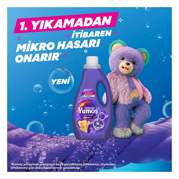 Yumoş 1.5 lt 25 Yıkama Sıvı Deterjan - Görsel 3