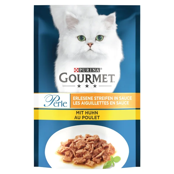 Gourmet Perle Izgara Tavuklu 85 gr Yetişkin Kedi Konservesi - Görsel 8