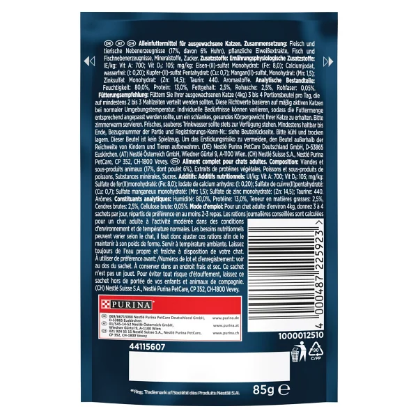 Gourmet Perle Izgara Tavuklu 85 gr Yetişkin Kedi Konservesi - Görsel 9