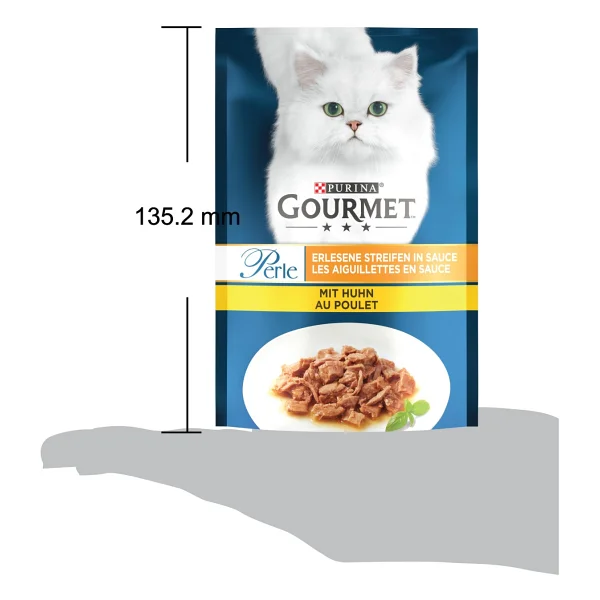 Gourmet Perle Izgara Tavuklu 85 gr Yetişkin Kedi Konservesi - Görsel 10