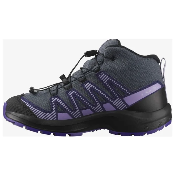 Salomon XA Pro V8 Mid L47857300 Su Geçirmez Mor Çocuk Bot - Görsel 3