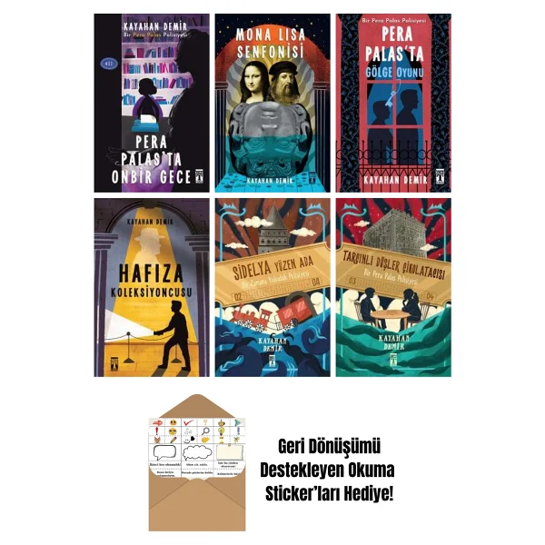 Kayahan Demir 6 Kitap Seti + Okuma Sticker'ları - Hayır - Görsel 2