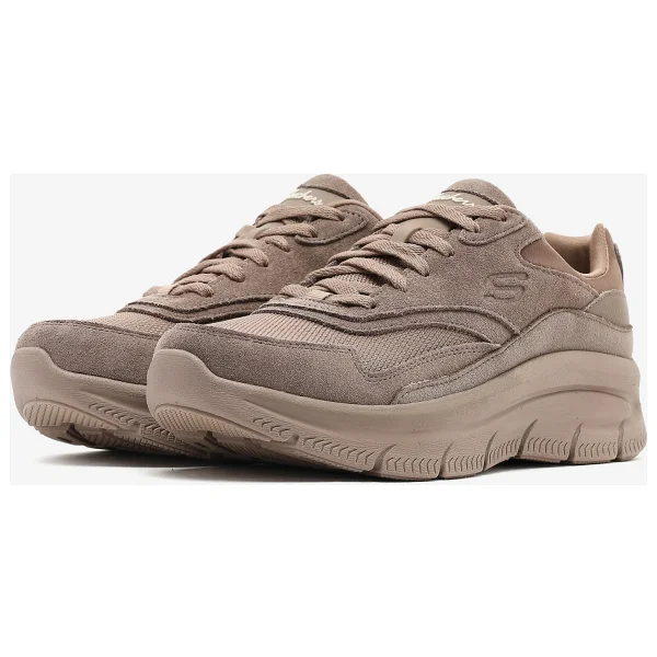 Skechers Modern D'lux 158590 DKTP Bej Kadın Sneaker - Görsel 3