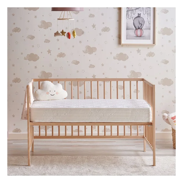 Yataş Mini Dreamy Baby Sıvı Geçirmez Alezli Dht Yaylı Bebek Yatağı,70x140 cm - Görsel 5
