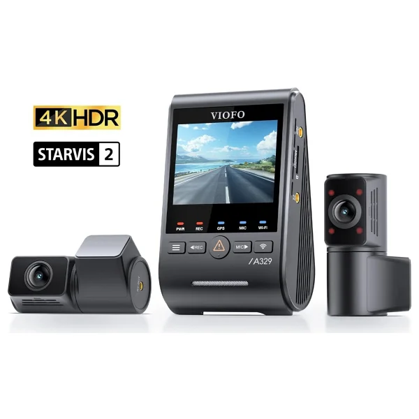 Viofo A329S 3 Kameralı Araç Kamerası Seti - Görsel 8