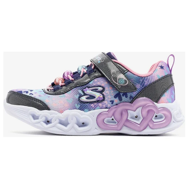 Skechers Infinite Heart Lights Heart Jewels 303261L NVMT Lacivert Işıklı Kız Çocuk Spor Ayakkabı - Görsel 2