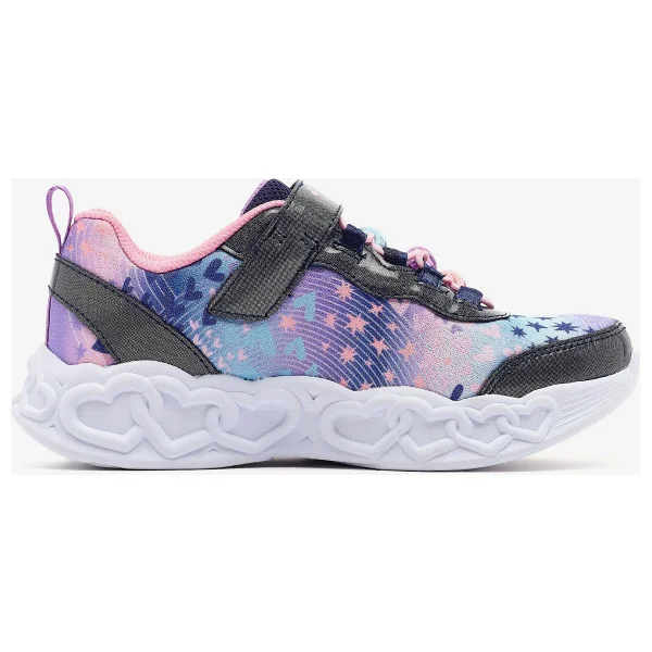 Skechers Infinite Heart Lights Heart Jewels 303261L NVMT Lacivert Işıklı Kız Çocuk Spor Ayakkabı - Görsel 3