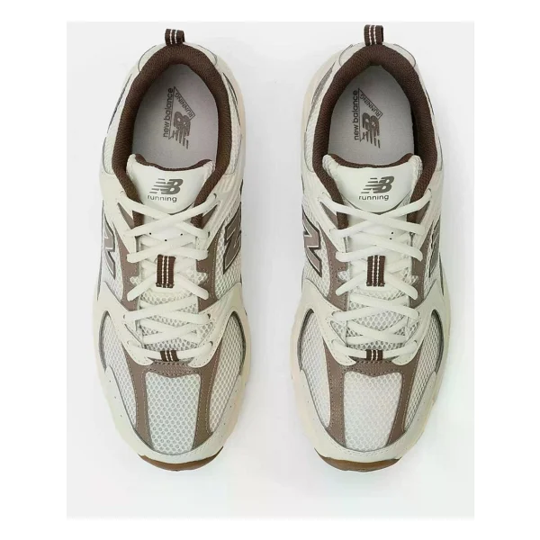 New Balance 530 MR530ASM Bej-Kahverengi Spor Ayakkabı - Görsel 4