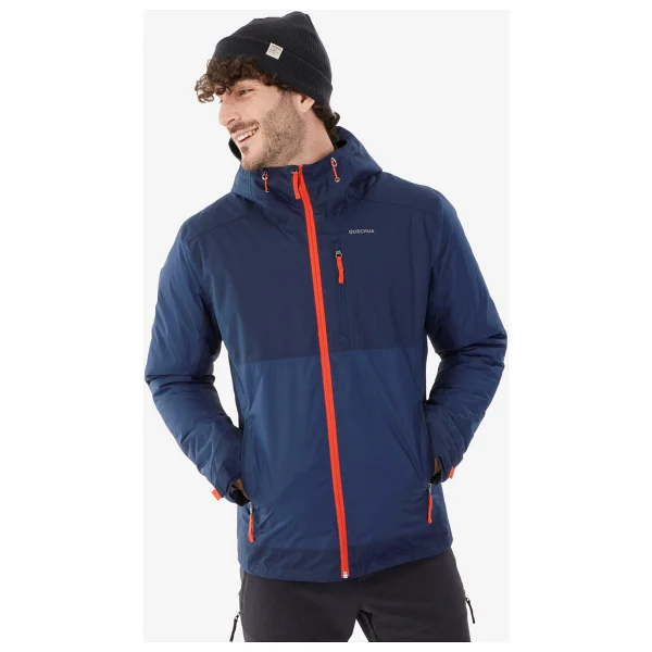 Quechua Erkek Outdoor Su Geçirmez Kar Montu/kışlık Mont - Mavi - NH500 -10 °c - Görsel 3