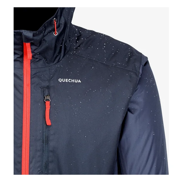 Quechua Erkek Outdoor Su Geçirmez Kar Montu/kışlık Mont - Mavi - NH500 -10 °c - Görsel 4