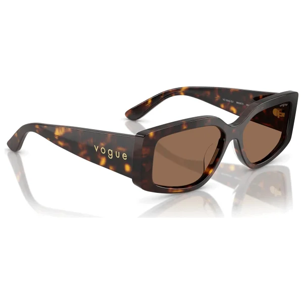 Vogue VO5642SU W65673 Dark Havana-Dark Brown Kadın Güneş Gözlüğü - Görsel 4