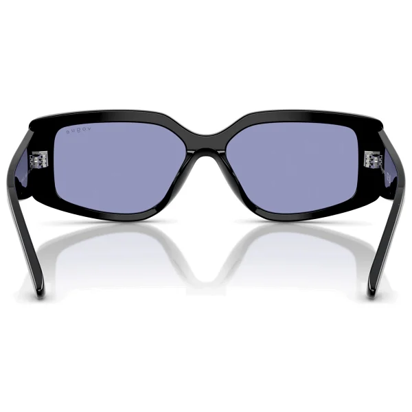 Vogue VO5642SU W44/76 Black-Dark Violet Kadın Güneş Gözlüğü - Görsel 8