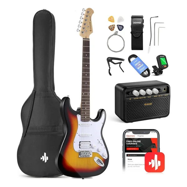 Donner DST-100 Elektro Gitar Seti - Görsel 8
