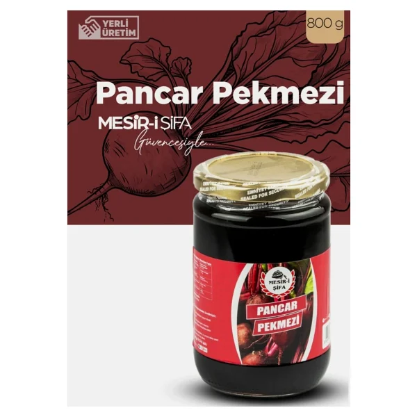 Mesir-i Şifa Pancar Pekmezi 800 gr - Görsel 9