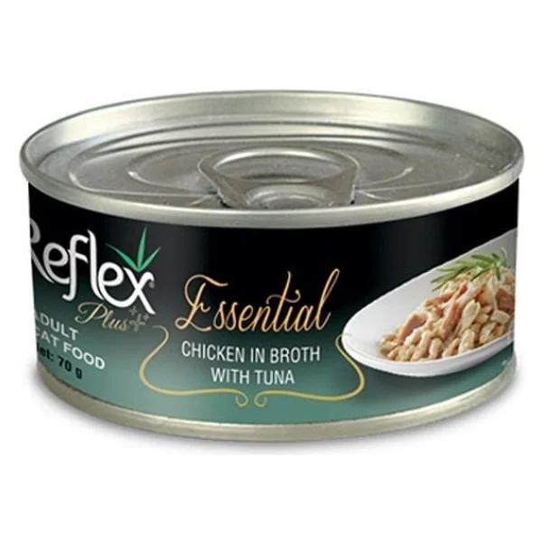 Reflex Plus Essential Tavuklu ve Ton Balıklı 70 gr Yetişkin Konserve Kedi Maması - Görsel 3