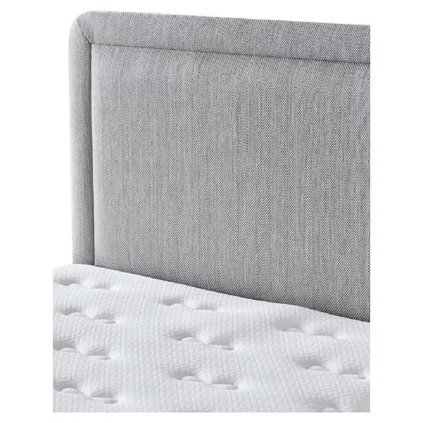 Cennet Yatak Melisa Tek Kişilik Sandıklı ve Pratik Baza Başlık 2'li Set - Gri - 90 x 190 cm - Görsel 3