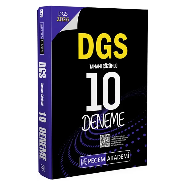 Pegem Akademi Yayıncılık 2026 DGS Tamamı Çözümlü 10 Deneme - Görsel 5