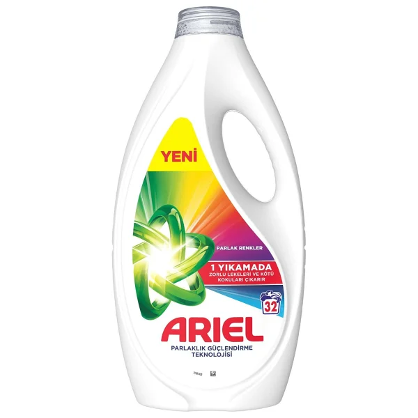 Ariel Sıvı Çamaşır Deterjanı Renklilere Özel 32 Yıkama - Görsel 10