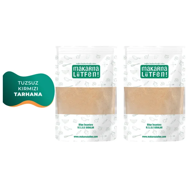 Makarna Lütfen Avantajlı 2 Li Tuzsuz Kırmızı Tarhana (2x200 g) - 400 gr - Görsel 2