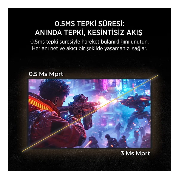 James Donkey Rion R40 24" 0.5 ms Full HD Curved 240 Hz Oyuncu Monitörü - Görsel 4
