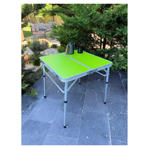 ModulBox Export 60x60 cm Alüminyum Katlanır Kamp Masası - Görsel 7