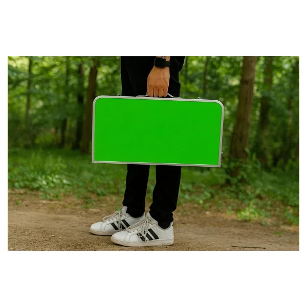 ModulBox Export 60x60 cm Alüminyum Katlanır Kamp Masası - Görsel 8