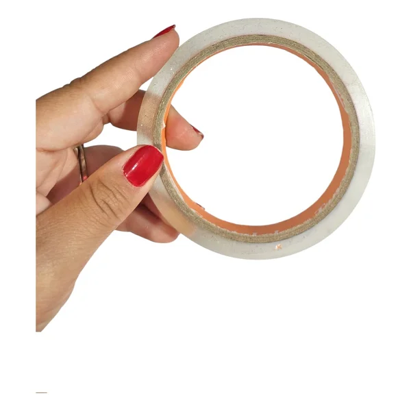 Büro Bandı Büyük Bant Makinesi Uyumlu Şeffaf Bant 60 Metre 12 mm Ince Selobant Bant- 2 Adet - Görsel 4