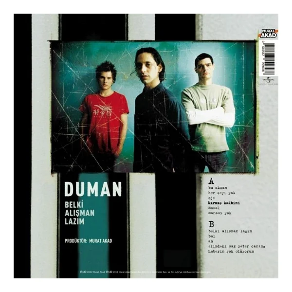 Duman - Belki Alışman Lazım Plak - Görsel 2