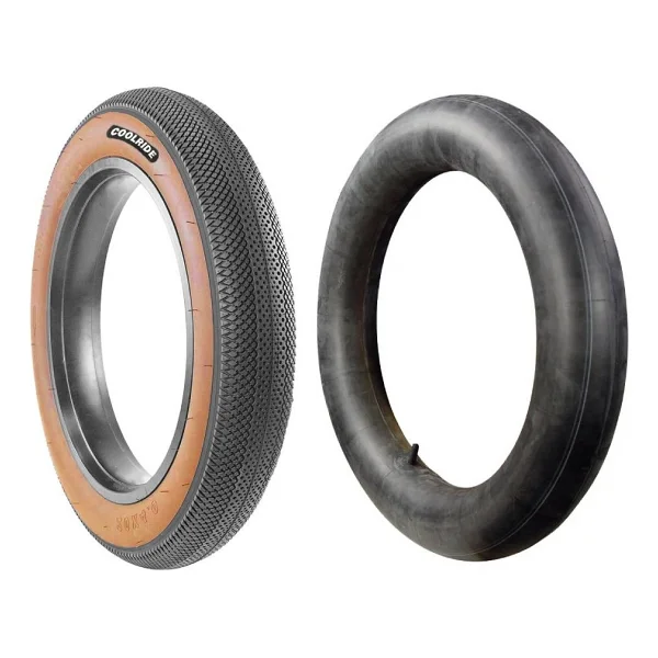 Coolride 20x4.00 3mm Zırhlı Fat Bike Amber Yanak Bisiklet Dış Lastik - Görsel 6
