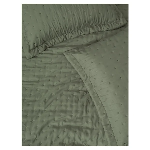 Cotton Box Serra Adaçayı Çift Kişilik Yatak Örtüsü - Görsel 4