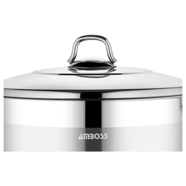 Amboss Saphire 24 cm Derin Çelik Tencere - Görsel 4