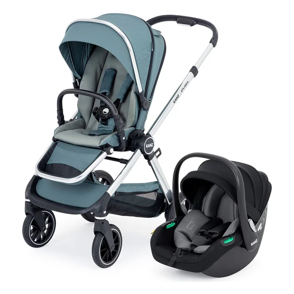 Kanz Explorer Autofold Hunter Green Travel Sistem Bebek Arabası - Görsel 6