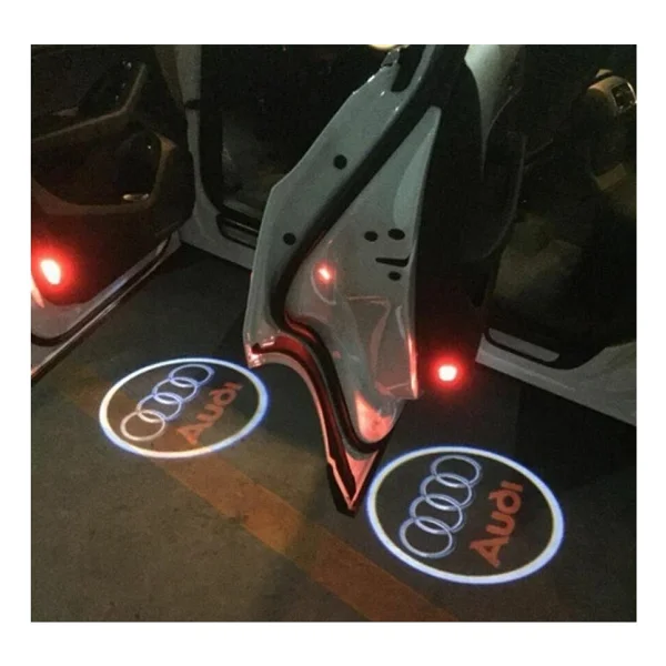 Audi A6 Kapı Altı Logo Hayalet Logo 2000 Sonrası - Görsel 2