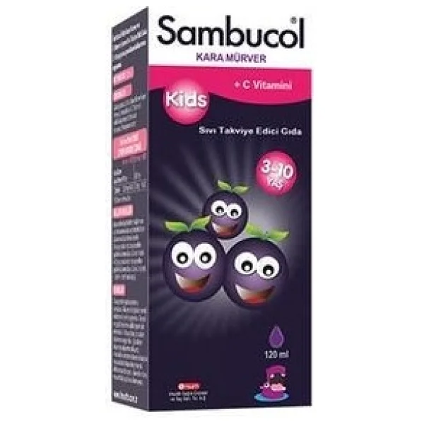 Sambucol Kids Şurup 120 ml - Görsel 3