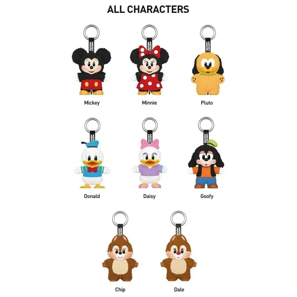 Mickey Mouse Labubu 1 Adet Rasgele Renk Mickey Family - Çok Renkli - Görsel 2