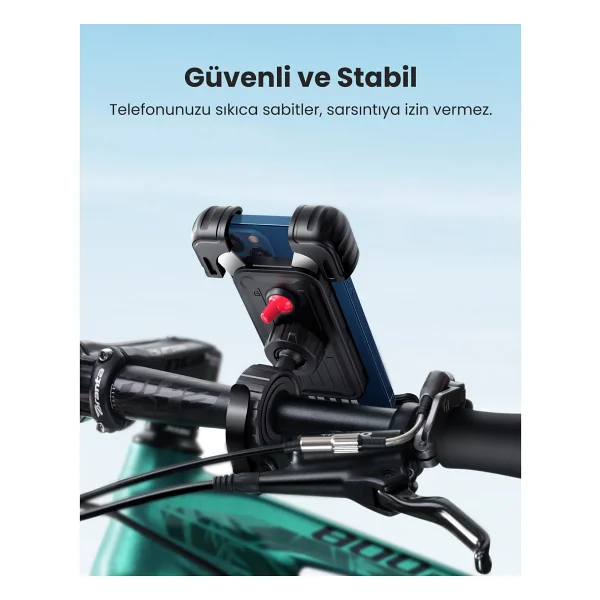 Ugreen 60548 Motosiklet Telefon Tutucu - Görsel 2