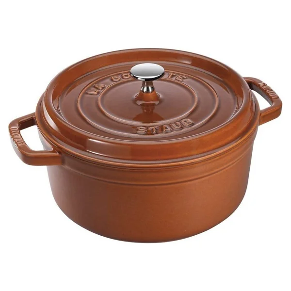 Staub La Cocotte Yuvarlak Tarçın 28 cm Döküm Tencere - Görsel 6